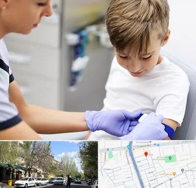 آزمایشگاه مخصوص کودکان در کوی فیروز تبریز