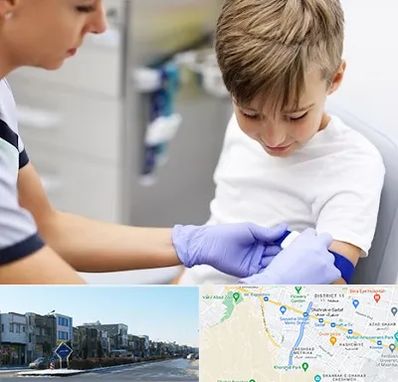 آزمایشگاه مخصوص کودکان در شریعتی مشهد