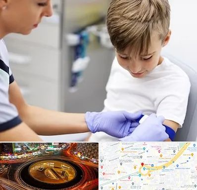 آزمایشگاه مخصوص کودکان در میدان ولیعصر 