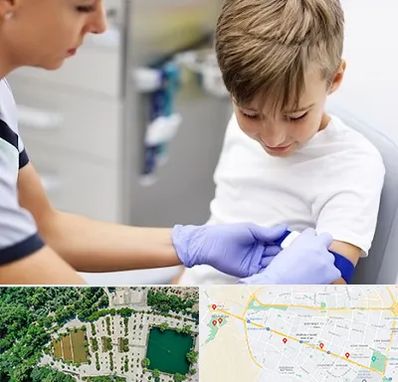 آزمایشگاه مخصوص کودکان در وکیل آباد مشهد