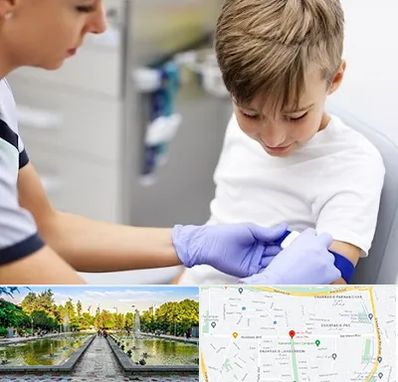 آزمایشگاه مخصوص کودکان در سرسبز 