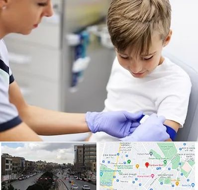 آزمایشگاه مخصوص کودکان در بلوار فردوسی مشهد