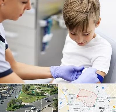 آزمایشگاه مخصوص کودکان در شاهین ویلا کرج