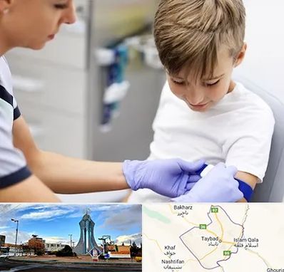 آزمایشگاه مخصوص کودکان در تایباد