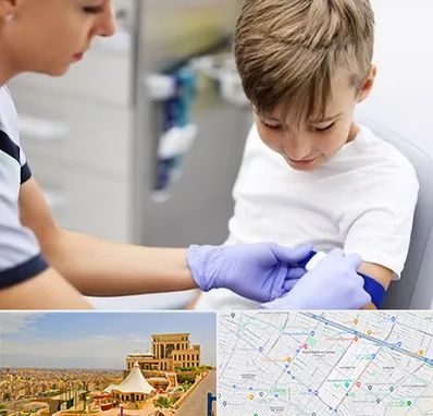 آزمایشگاه مخصوص کودکان در هاشمیه مشهد