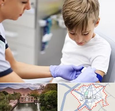 آزمایشگاه مخصوص کودکان در دامغان