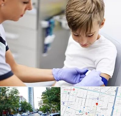 آزمایشگاه مخصوص کودکان در امامت مشهد