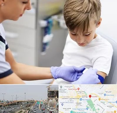 آزمایشگاه مخصوص کودکان در بلوار توس مشهد