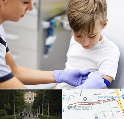 آزمایشگاه مخصوص کودکان در بلوار معلم رشت 