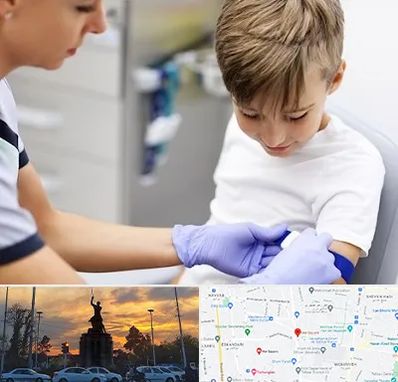 آزمایشگاه مخصوص کودکان در میدان حر 