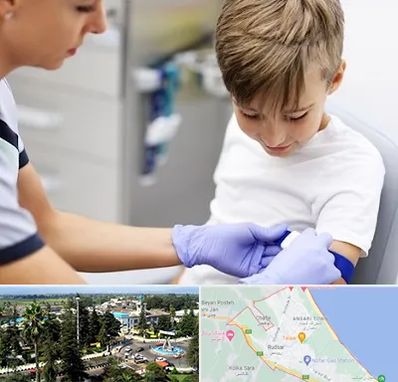 آزمایشگاه مخصوص کودکان در رودسر