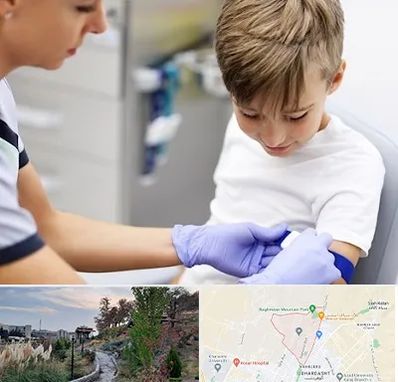 آزمایشگاه مخصوص کودکان در باغستان کرج