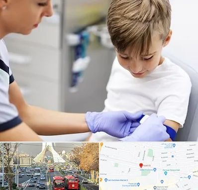 آزمایشگاه مخصوص کودکان در خیابان آزادی 