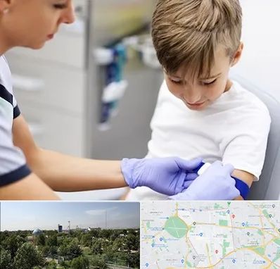 آزمایشگاه مخصوص کودکان در منطقه 16 تهران 