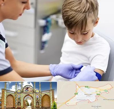 آزمایشگاه مخصوص کودکان در سمنان