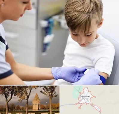 آزمایشگاه مخصوص کودکان در تویسرکان