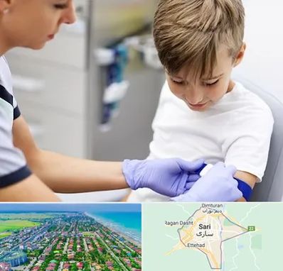 آزمایشگاه مخصوص کودکان در ساری