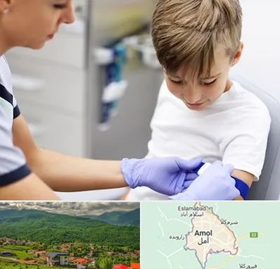 آزمایشگاه مخصوص کودکان در آمل