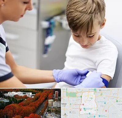 آزمایشگاه مخصوص کودکان در منطقه 6 تهران 