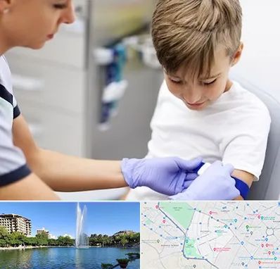 آزمایشگاه مخصوص کودکان در کوهسنگی مشهد