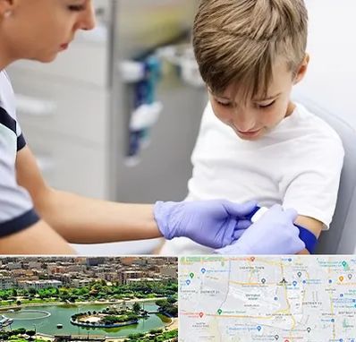 آزمایشگاه مخصوص کودکان در منطقه 9 تهران 