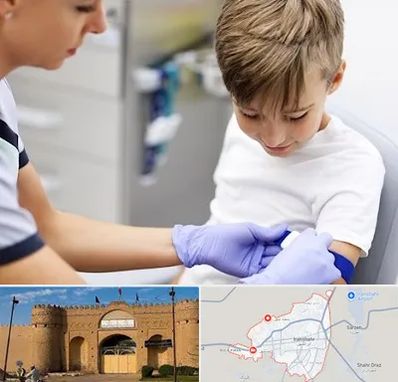 آزمایشگاه مخصوص کودکان در ایرانشهر