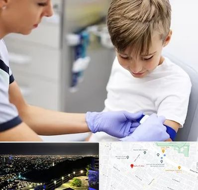 آزمایشگاه مخصوص کودکان در هفت تیر مشهد 