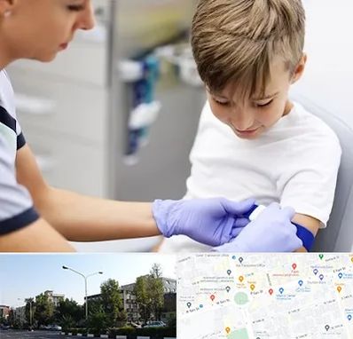 آزمایشگاه مخصوص کودکان در میدان کاج 