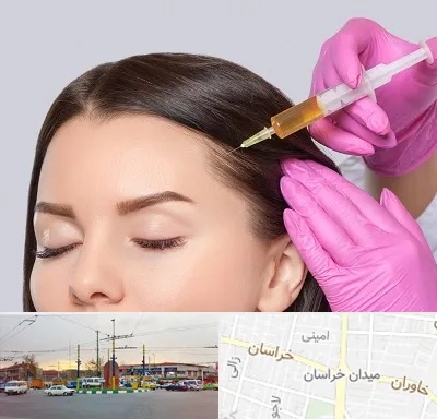 تزریق هیر فیلر در میدان خراسان