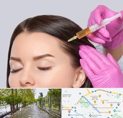 تزریق هیر فیلر در خیابان ارم شیراز