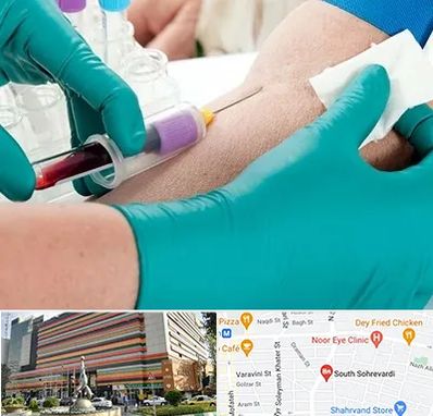 آزمایشگاه در منزل در سهروردی 