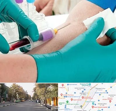 آزمایشگاه در منزل در شریعتی 