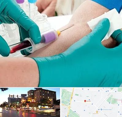 آزمایشگاه در منزل در بلوار سجاد مشهد 