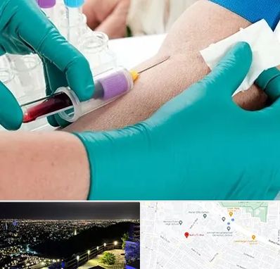 آزمایشگاه در منزل در هفت تیر مشهد 