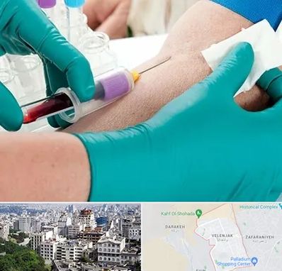 آزمایشگاه در منزل در ولنجک 