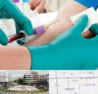 آزمایشگاه در منزل در مرکز تهران