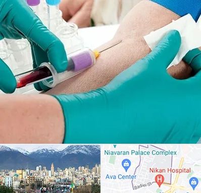 آزمایشگاه در منزل در آجودانیه 