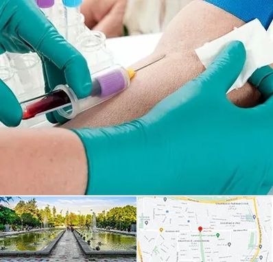 آزمایشگاه در منزل در سرسبز 