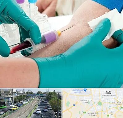 آزمایشگاه در منزل در جنوب تهران 