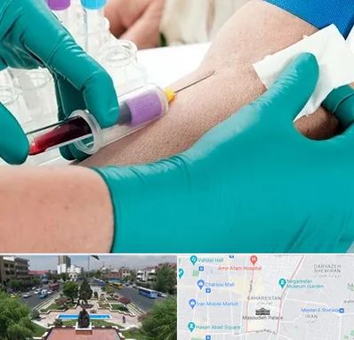 آزمایشگاه در منزل در بهارستان 