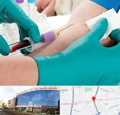 آزمایشگاه در منزل در نصف راه تبریز