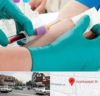 آزمایشگاه در منزل در خیابان آذربایجان
