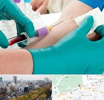 آزمایشگاه در منزل در بلوار کشاورز 