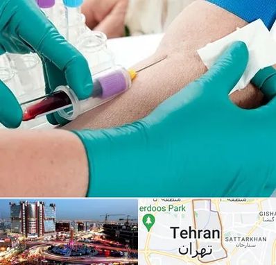 آزمایشگاه در منزل در صادقیه 