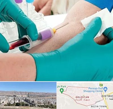 آزمایشگاه در منزل در شهرک گلستان شیراز