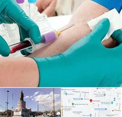 آزمایشگاه در منزل در کارگر جنوبی 