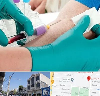 آزمایشگاه در منزل در افسریه 