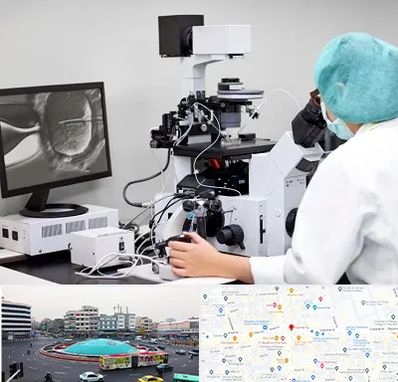 آزمایشگاه اسپرموگرام در میدان انقلاب 