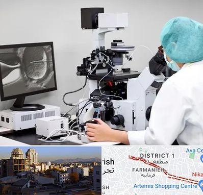 آزمایشگاه اسپرموگرام در فرمانیه 