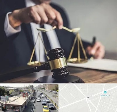 وکیل حقوقی در خیابان دماوند